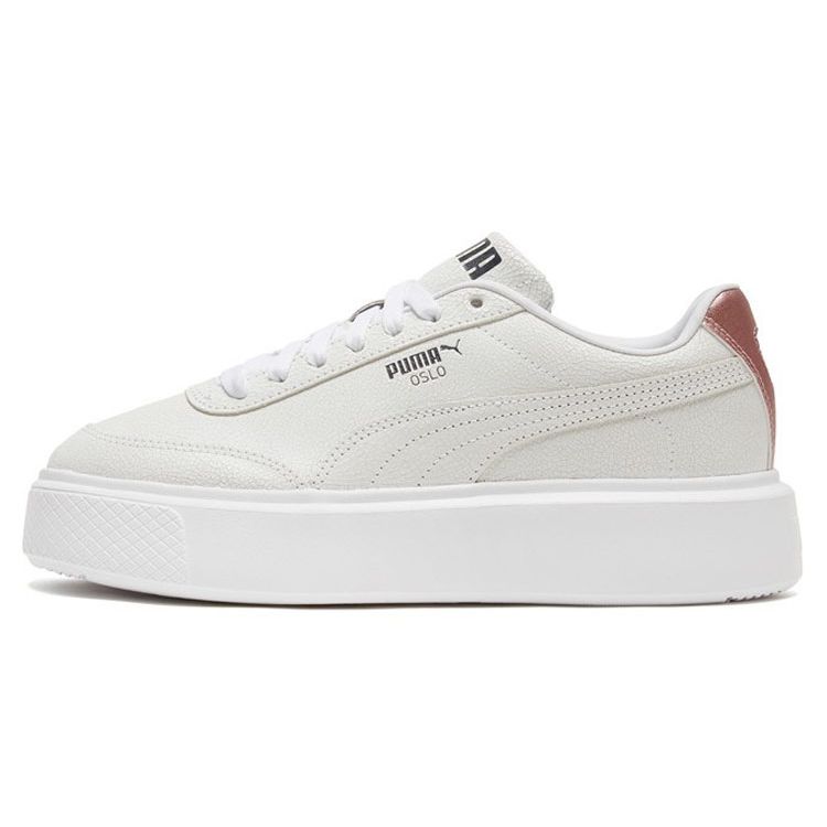 

Puma Осло Майя Нескользящие Прочные Дышащие Низкие Кеды для Скейтборда Женские кроссовки Белый 382243-02 39