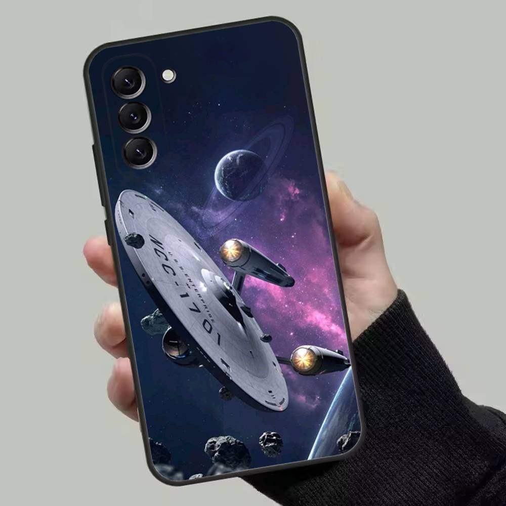 S-Star-Trek Phone Case For Samsung Galaxy A13,A21s,A22,A31,A32,A52,A53,A71,A80,Soft Black Shell