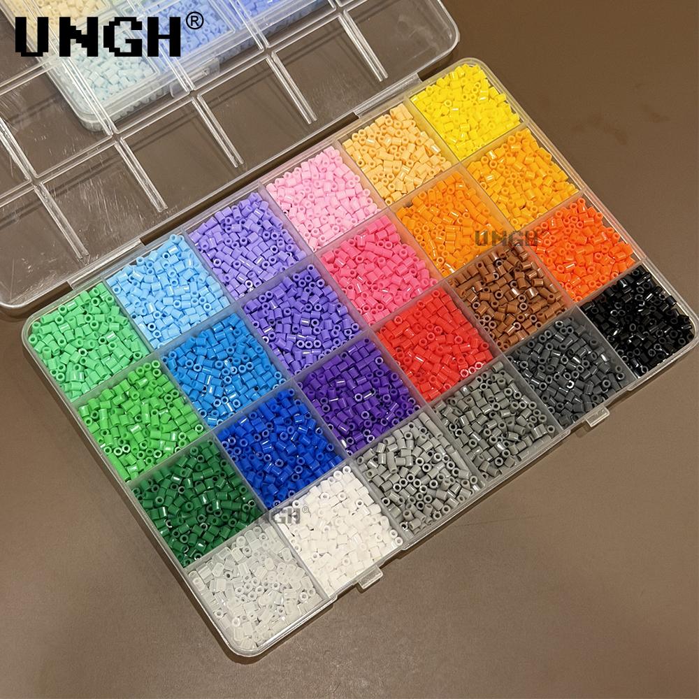 Perler Beads with box Mard Bean Fusion 2.6mm Pindou DIY material bag Holiday Gifts Hama Beads Handicraft Handmake keychain