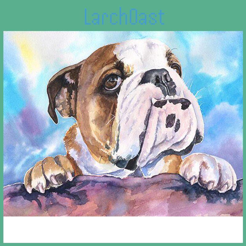 Mosaic Full Diamond 5d Round Painting English Bulldog Diy Diamond Embroidery