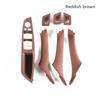 Rhd Car Interior Door Handle Armrest Panel Pull Trim Cover Set For Bmw 5 Series