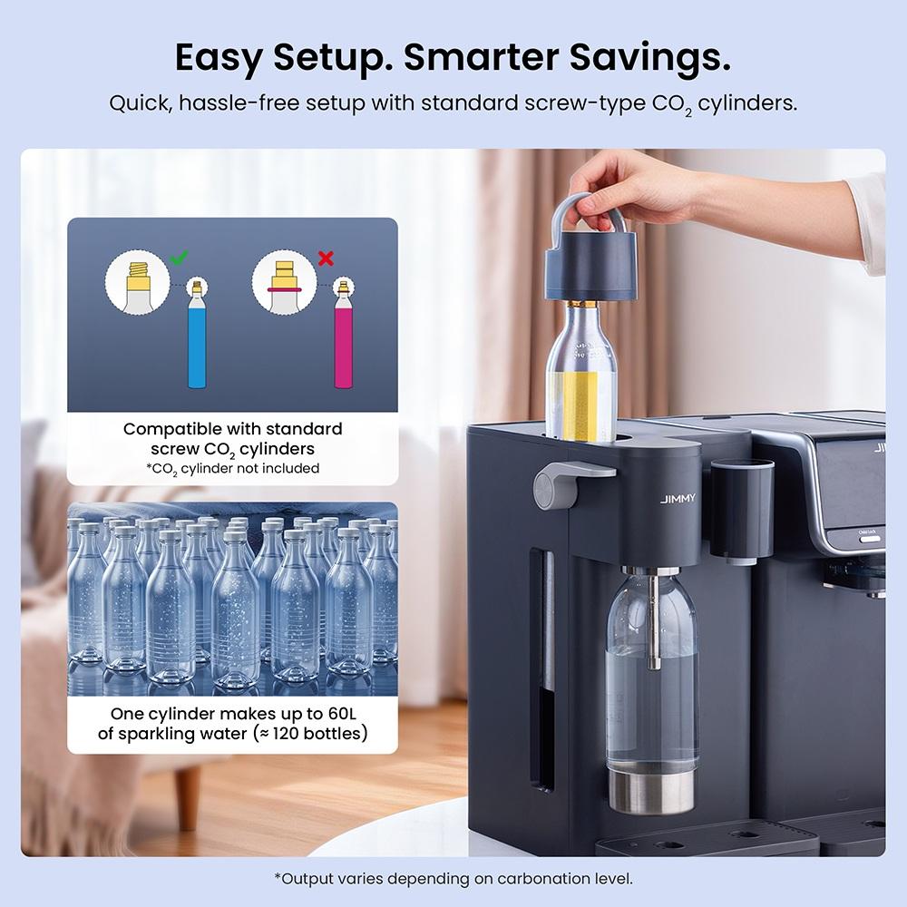 JIMMY Matrix S9 Cold Sparkling Water Maker