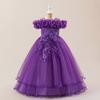 Girls Princess Gown Performance