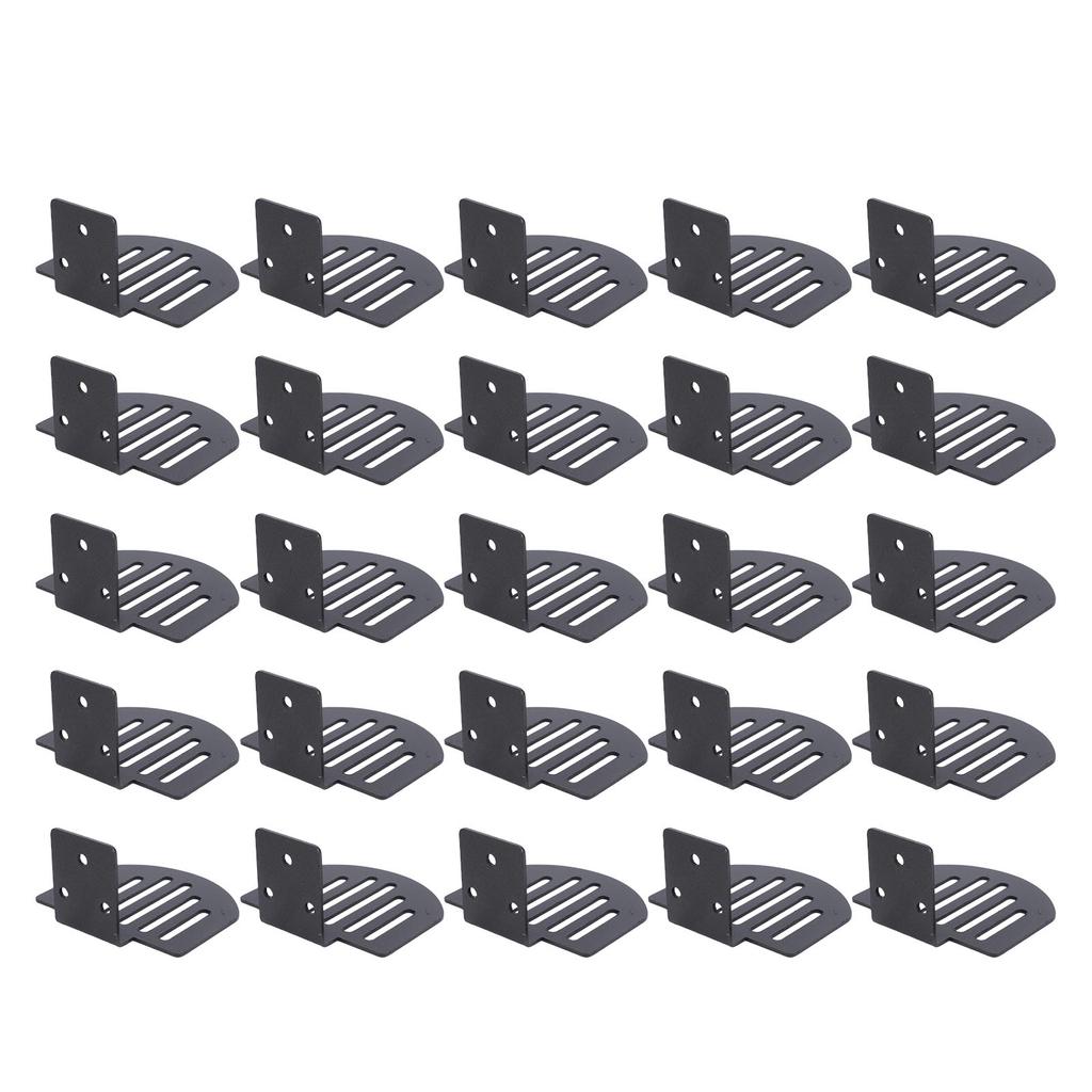 25 Pcs Standing Seam Snow Guards for Metal Roofs, Roof Ice Guard, Stops Roof Snow From Breaking Up Block Stops Breaks for Standing Seam Roofing