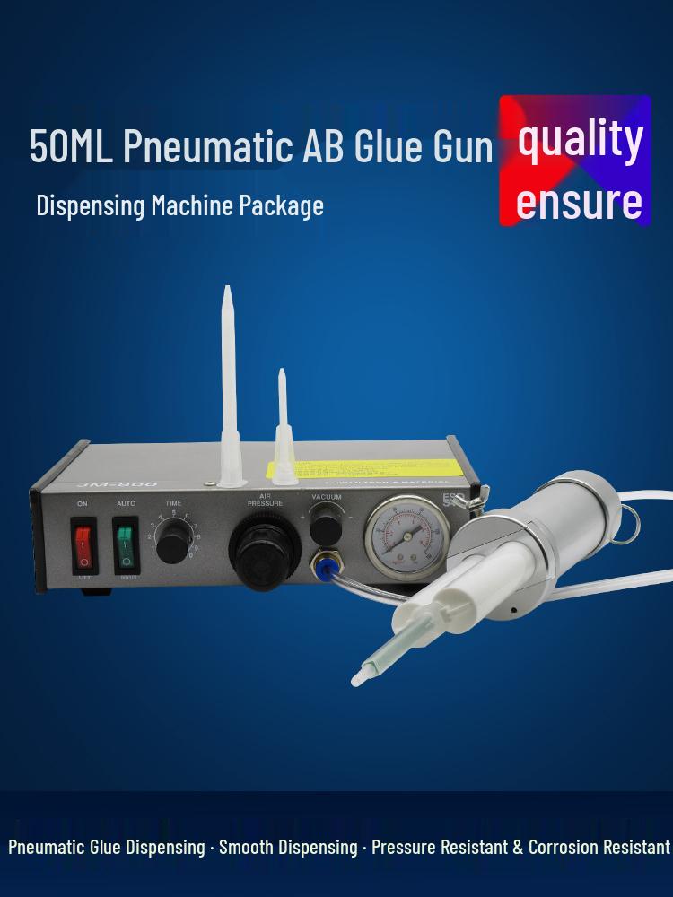 Fully Automatic Pneumatic Epoxy Resin Dispenser with Double-Component Glue Gun