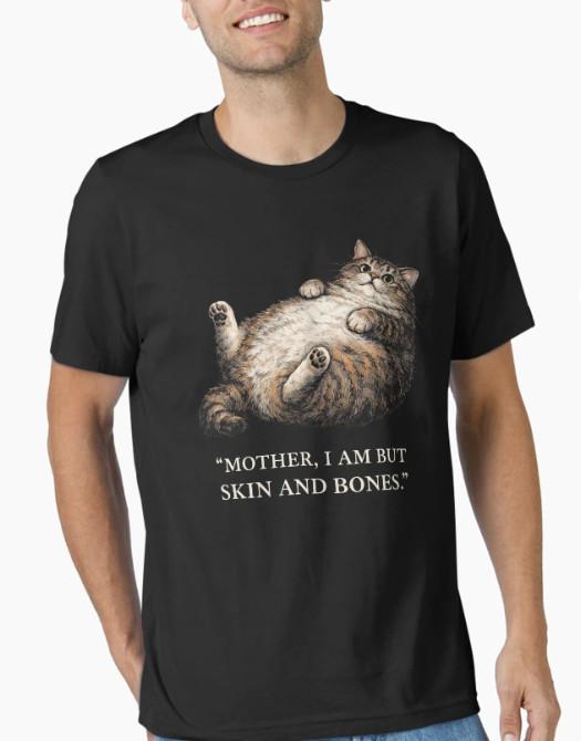 Mother I Am But Skin And Bones fat cat T-Shirt S разноцветный