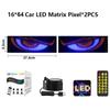 Car Devil Eye LED Car Ambient Light Sign Pixel Panel Light Flexible LED Display Ar Led Matrix Panel DIY Programmable Scrolling