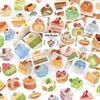 100sheets Delicious Collection Series Kawaii Ins Cute Food Mini Message Notes DIY Scrapbooking Materials Aesthetic Craft Paper