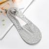 Summer Ultra-thin Low-cut Breathable Invisible Lace Boat Socks Sexy Non-slip Silicone Shallow Socks for Women