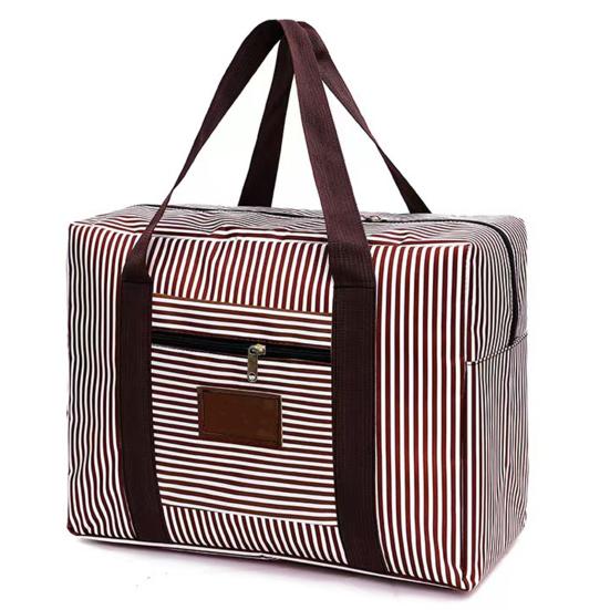 Geantă de depozitare foarte mare cu fermoare și mânere de transport Geantă pentru organizare haine impermeabilă și rezistentă la umiditate Geantă de mutare din pânză Oxford rezistentă