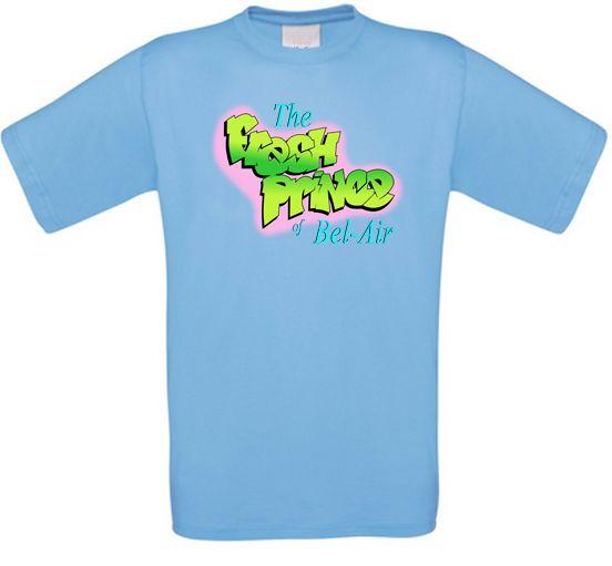 Fresh Prince of Bel-Air 90s Prince of Bel-Air Cult Series T-Shirt All Sizes XXXL