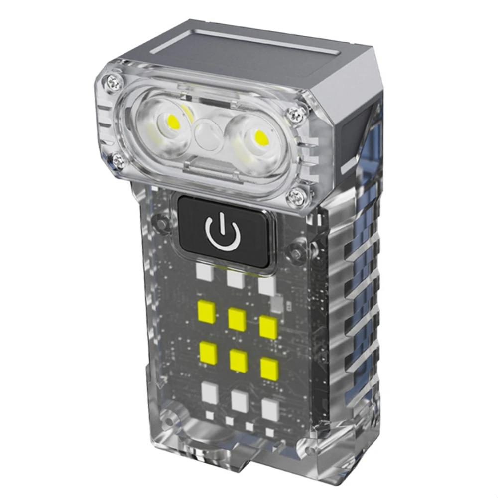 Super Bright Mini Keychain Flashlight 90 Degree Pocket Emergency Lantern Reading