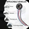 2PCS 1157 LED Bulb Socket Plug, 2057 2357 7528 Waterproof Turn Signal Light Socket Base Holder Wiring Harness, Automotive Tail Light Brake Light Base