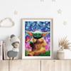 Diamond Painting Yoda Rhinestone Picture Cartoon Full Round Drill Mosaic Embroidery Mandalorian Home Decor Gift