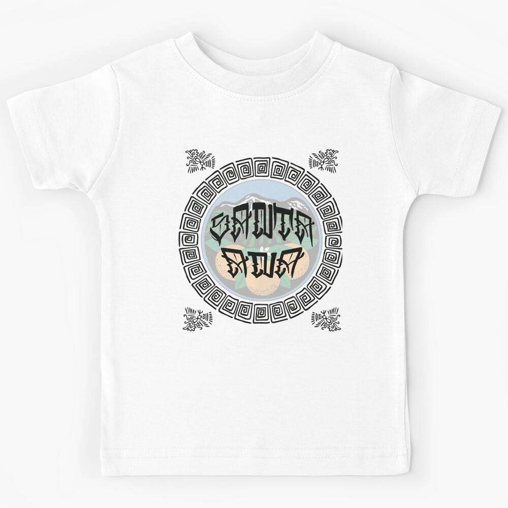 Santa Ana Aztec Art Kids T-Shirt 150