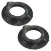 2Pcs Rear Coil Spring Seat Lower 52748-SNA-A02 52748-SNA-A10 Fit for Honda Civic 2006 2007 2008 2009 2010 2011 Black Rubber