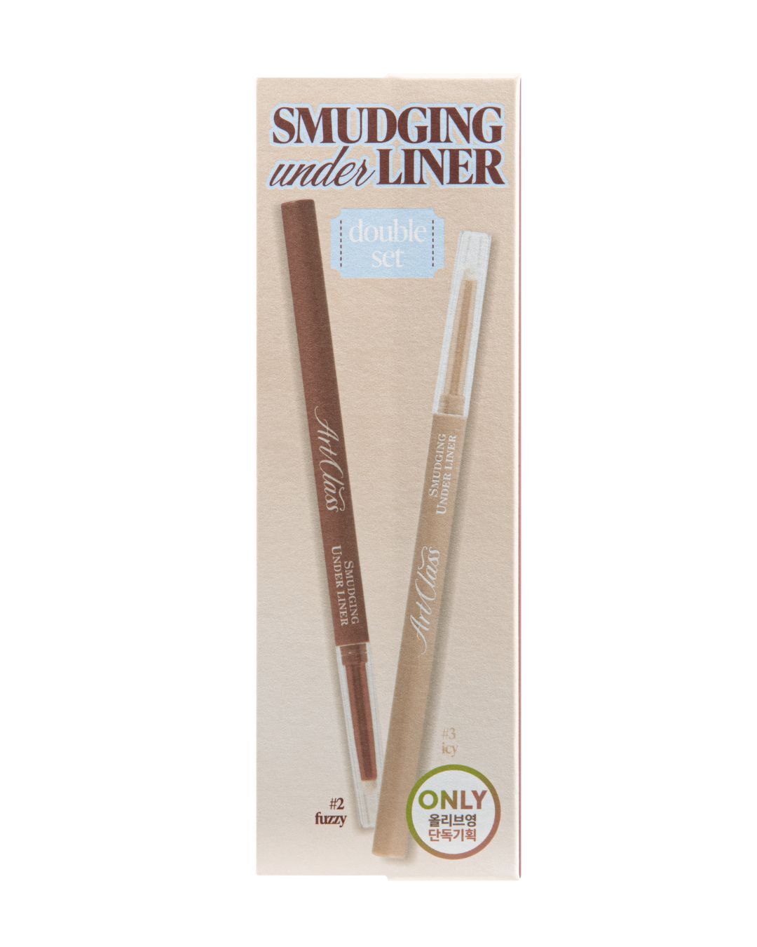 Too Cool For School Smudging Team Liner No. 2 Fudge + No. 3 Ice
