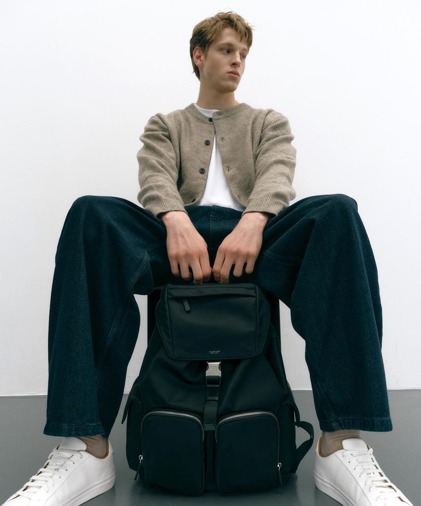 Jillstuart Men Acc [Essen] Essen Black Nylon Backpack