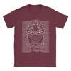The Derpy Division Derpy Tiger Kpop Demon Hunters Cat Men's T Shirts  Tees Short Sleeve T-Shirts 100% Cotton Party Clothes