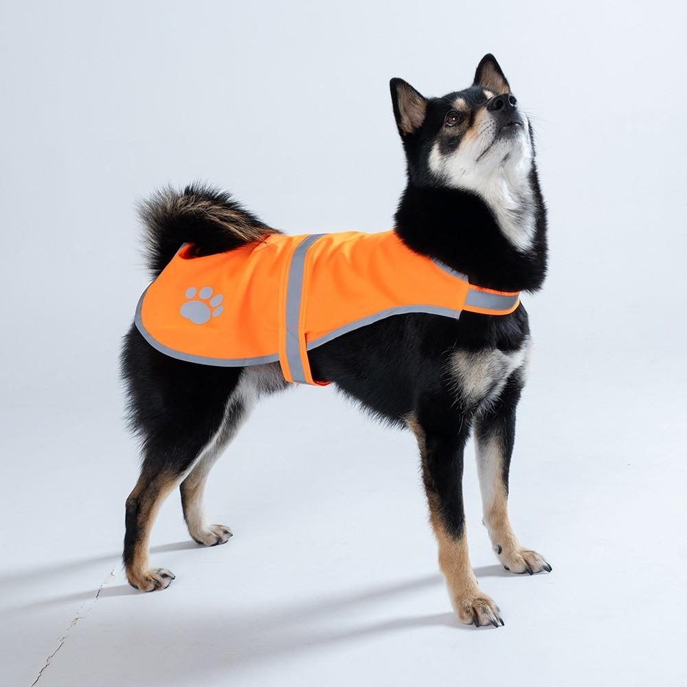 Breathable Puppy Visibility Jacket Adjustable Pet Fluorescent Clothes Dog Safety Vest Chihuahua