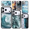 Capa Case for iPhone 17 Air 16 Pro Max 15 Plus 11 13 Mini 14 12 Back Phone Cover The Waves Ocean Water