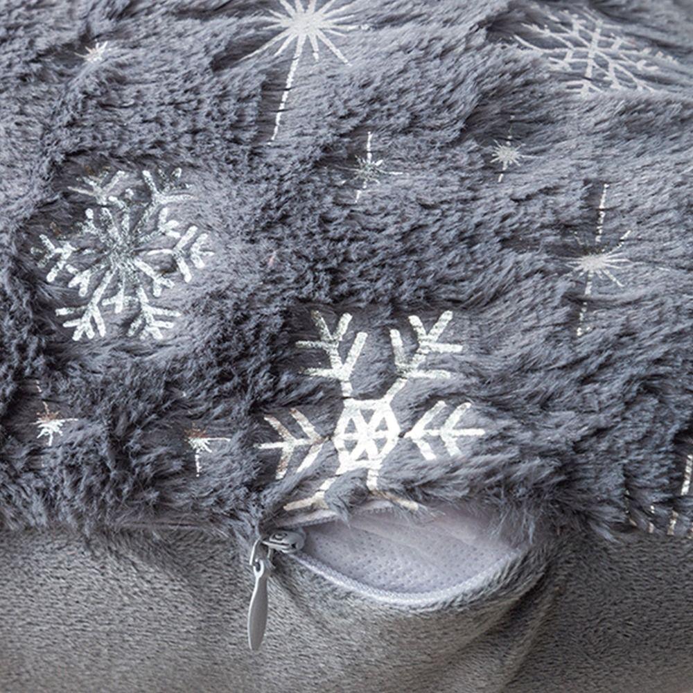 Christmas Day Pillowcase Pillow core protection Short Cushion Slipcover Removable Pillow Case Protector Holiday Supplies