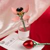 Automatic Opening Rose Shape Jewelry Box Jewelry Rings Organizers Suitable for Rings and Pendants with Elegant Design