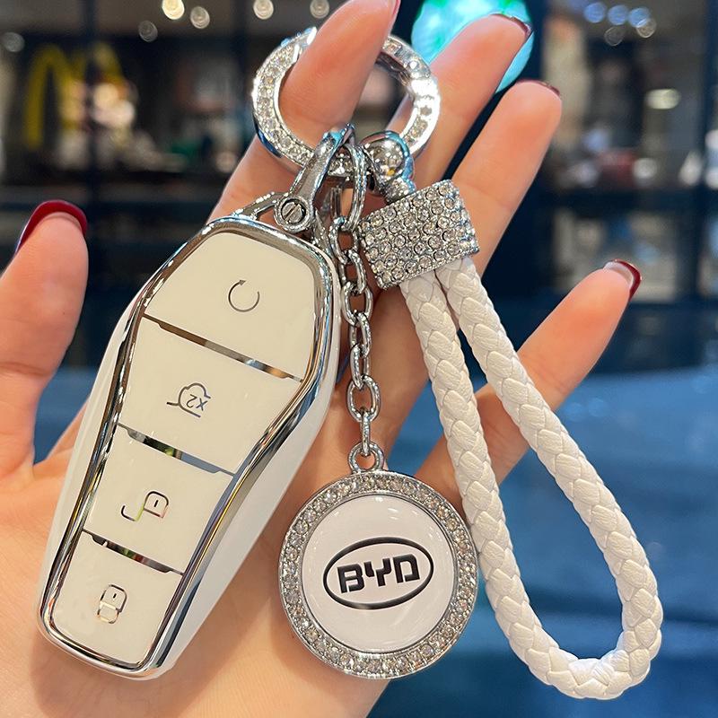 BYD Han Key Case: Compatible with Women Dolphin Qin, Song Plus Dmi, Yuan Pro, Tang Dmi, Han EV