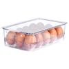 Container for 15 Eggs Egg Box Kitchen Organizer for the Refrigerator Lockable