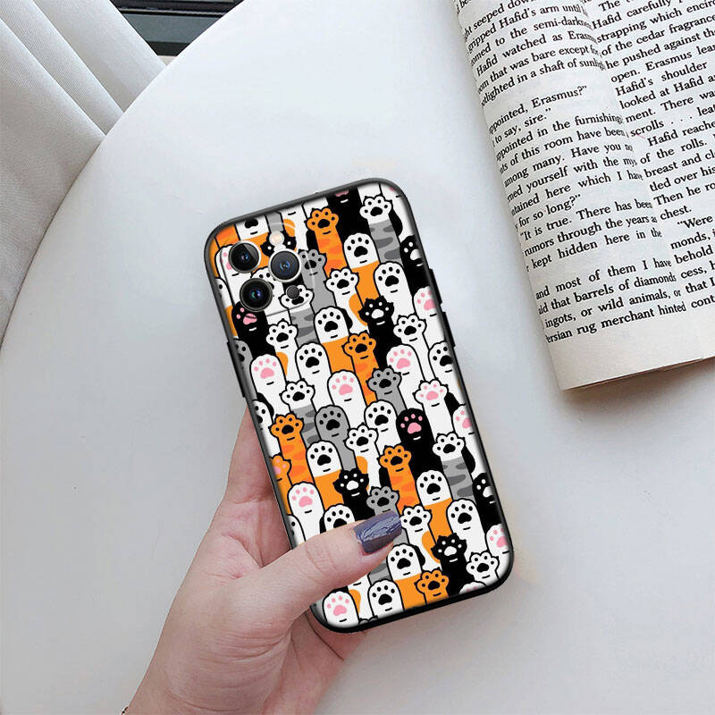 MH30 Cat Kitten Meow Phone Shell Case for iPhone 7 8 11 12 13 14 15 16 17 16E XS Pro Max XR X SE Air