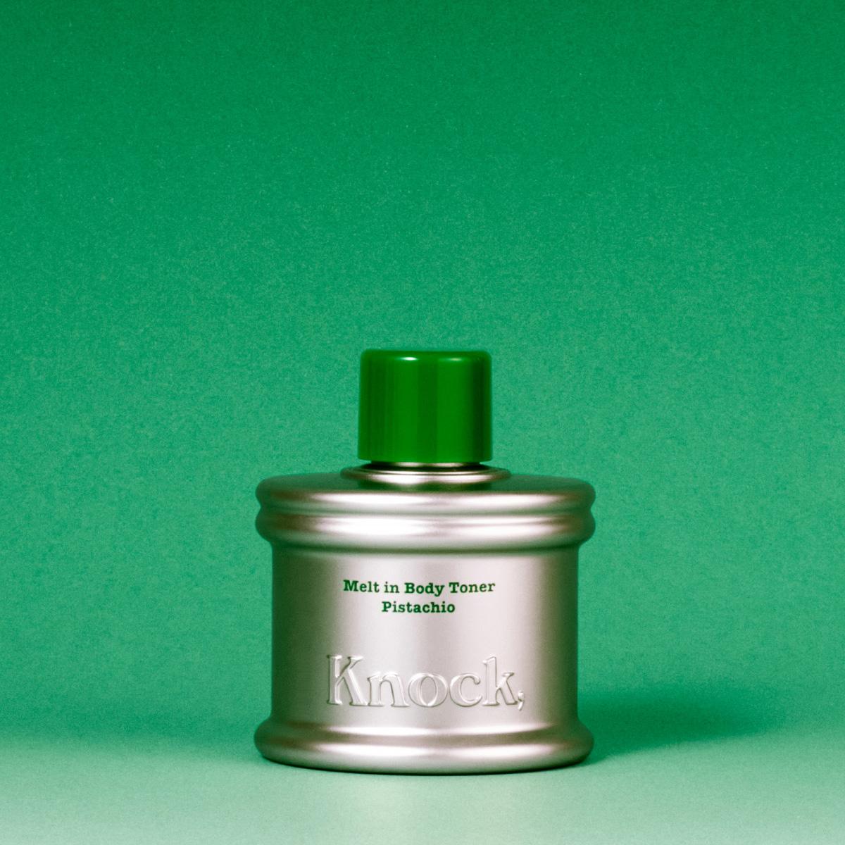 

Тонер для тела MELT IN BODY Knock – Фисташковый(Мини) – 100 мл
