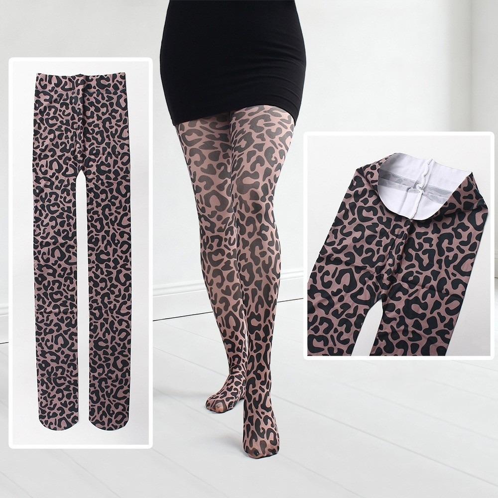 Seamless Retro Printed Tights Stretch Floral Printed Stockings Sexy Women Hosiery  Female