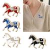 Portable Horse Pin Comfortable Wear Jewelry With Polished Finish for Daily Wear