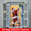 1pc - Gift - Oversized31.5x47.3in Holiday Banner For Home Office - Indoor/Outdoor Decor Print 2D Flat Design Holiday Decor