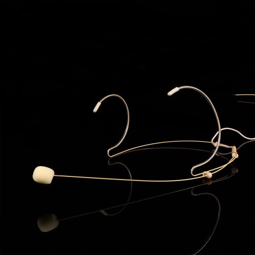 Mobestech Headset Microphone Wired Headphones Microphone Condenser Vocal for Voice Amplifier Color Head-Mounted Headset