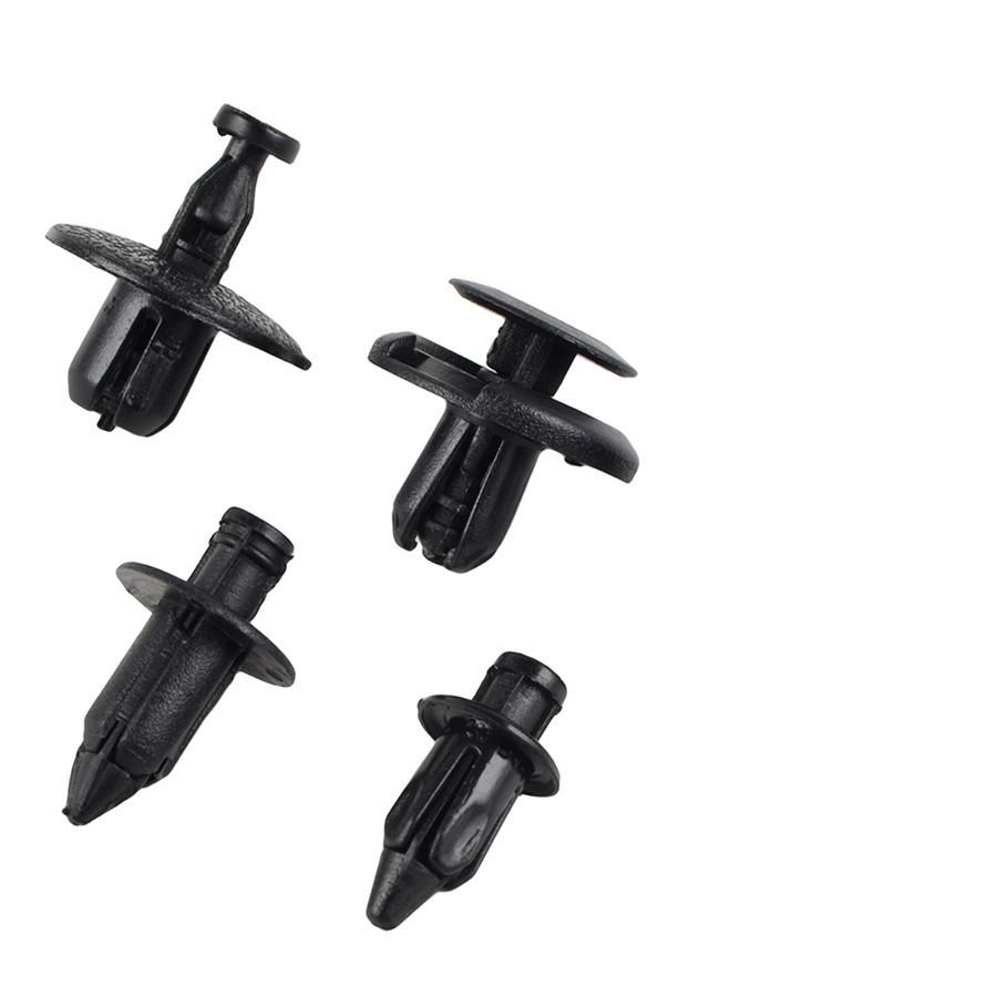 80PC Universal Motorcycle ATV Bike Fairing Bodywork Fastners Push Pry Rivets Kit