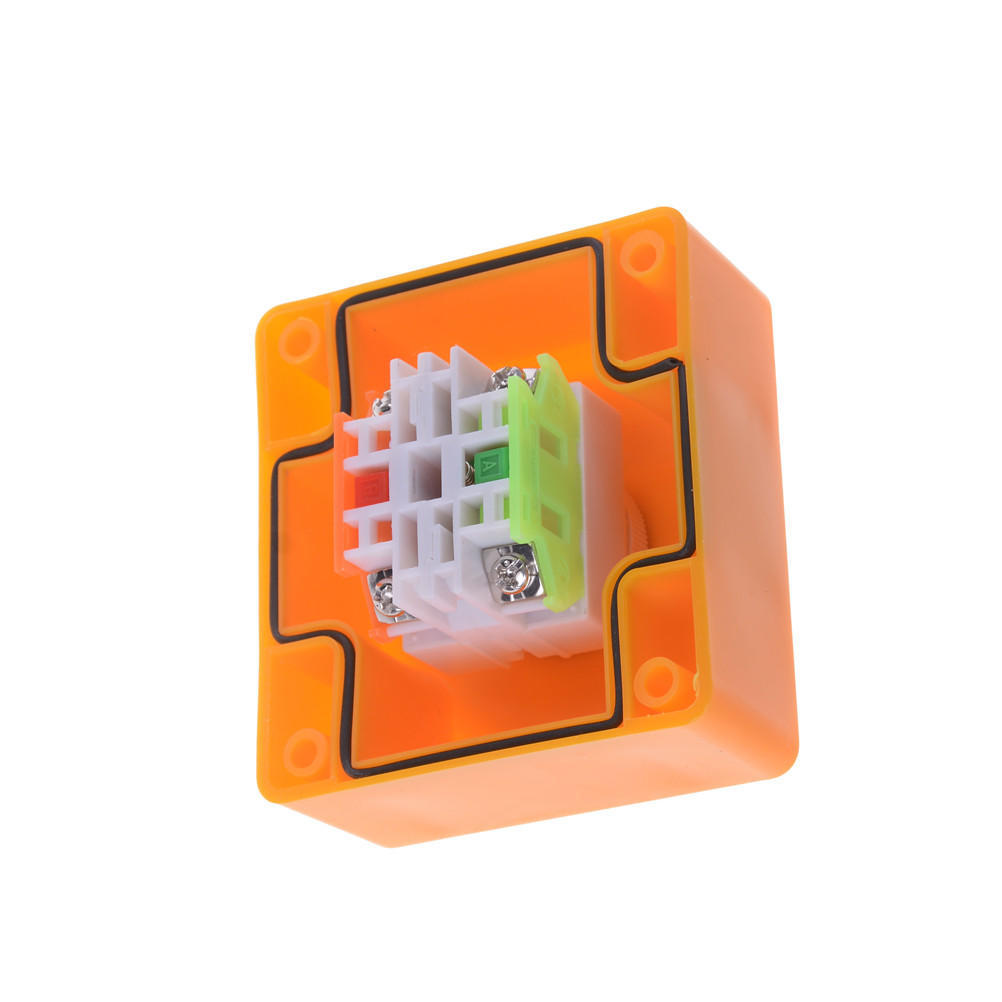 Red Sign Mushroom Emergency Stop Push Button Switch Station 1 No 1 Nc