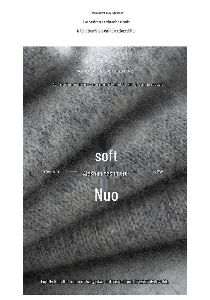 100% Pure Cashmere Women's Triangle Scarf - Solid Color, Autumn/Winter Versatile Knit Warmth
