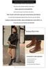 Women's 2026 British Style Mid-Calf Retro Martin Boots with Velvet Lining