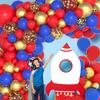 Royal Blue Balloons Red Gold Confetti Balloon Garland Arch Kit Veterans Day Party Patriot Birthday Party Baby Shower Decoration