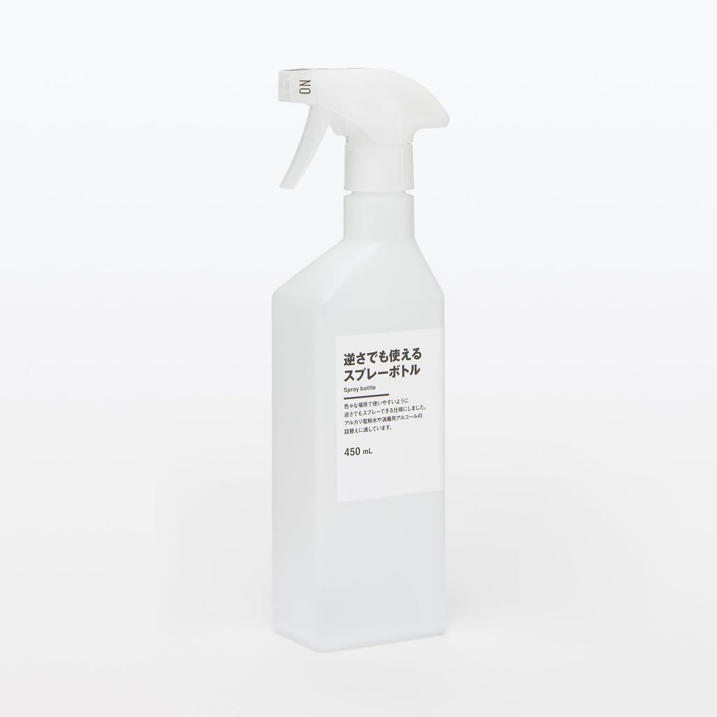 MUJI Spray Bottle be used upside MAI28A2A (Can down), 450mL,