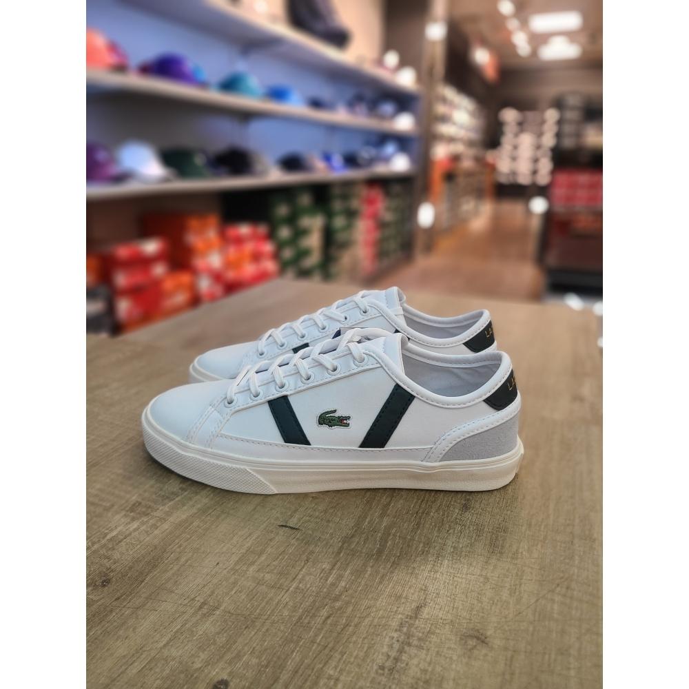 

Lacoste [NC Fix] Lacoste женские кроссовки Sideline Pro белые зеленые LASH34W006