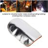 Heavy Duty Welding Hand Shield with Reflective Aluminum and Abrasion Resistant Cowhide for High Temperature Protection