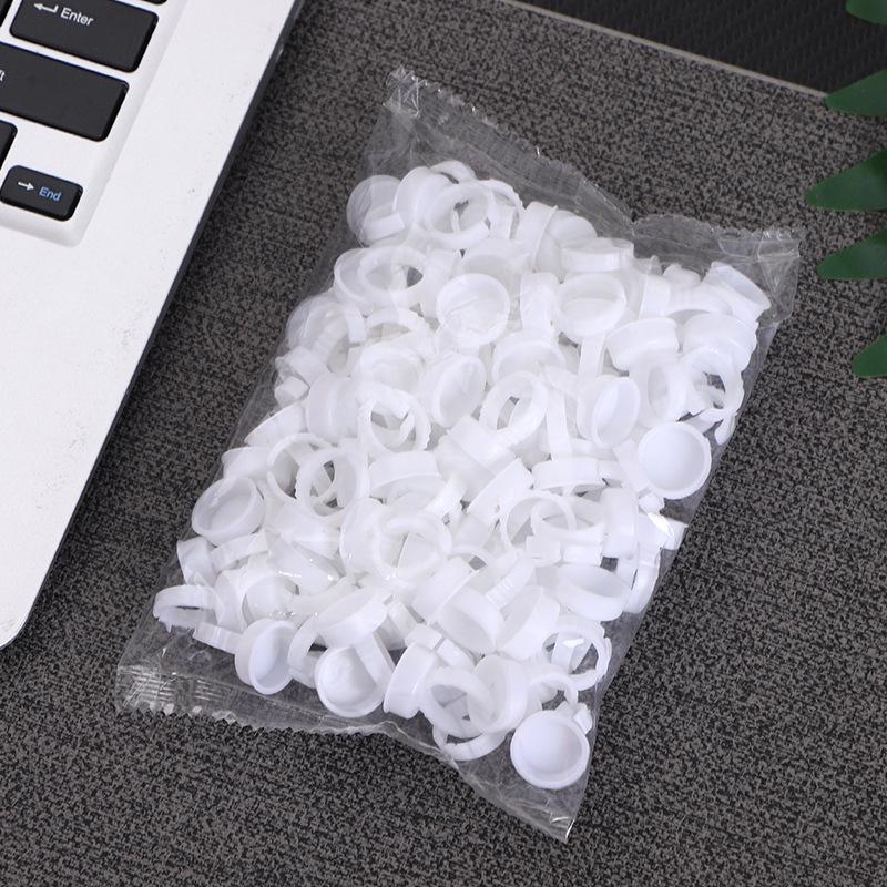 

Multi-Color Microblading Glue Holder Ring for Eyelash Extensions Pink