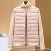Autumn and Winter Light Down Jacket Women's Vest Season New Round Neck Liner Vest Vest White Duck Down Large Size Coat