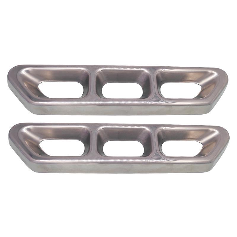 10:e generationens Civic Rostfritt stål Dubbelt avgassystem Ändrörsset