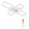 Plafonnier LED - NETTLIFE - 100 cm - Dimmable - Télécommande - Multicolore