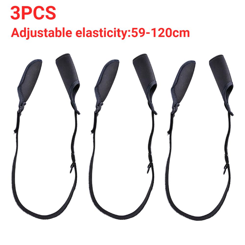 1-5PCS Fishing Rod Socks Srtap Fishing Pole Sleeves Belt Rod Protector Adjustable Rod Cover Protector for Fishing Rod Tube Case