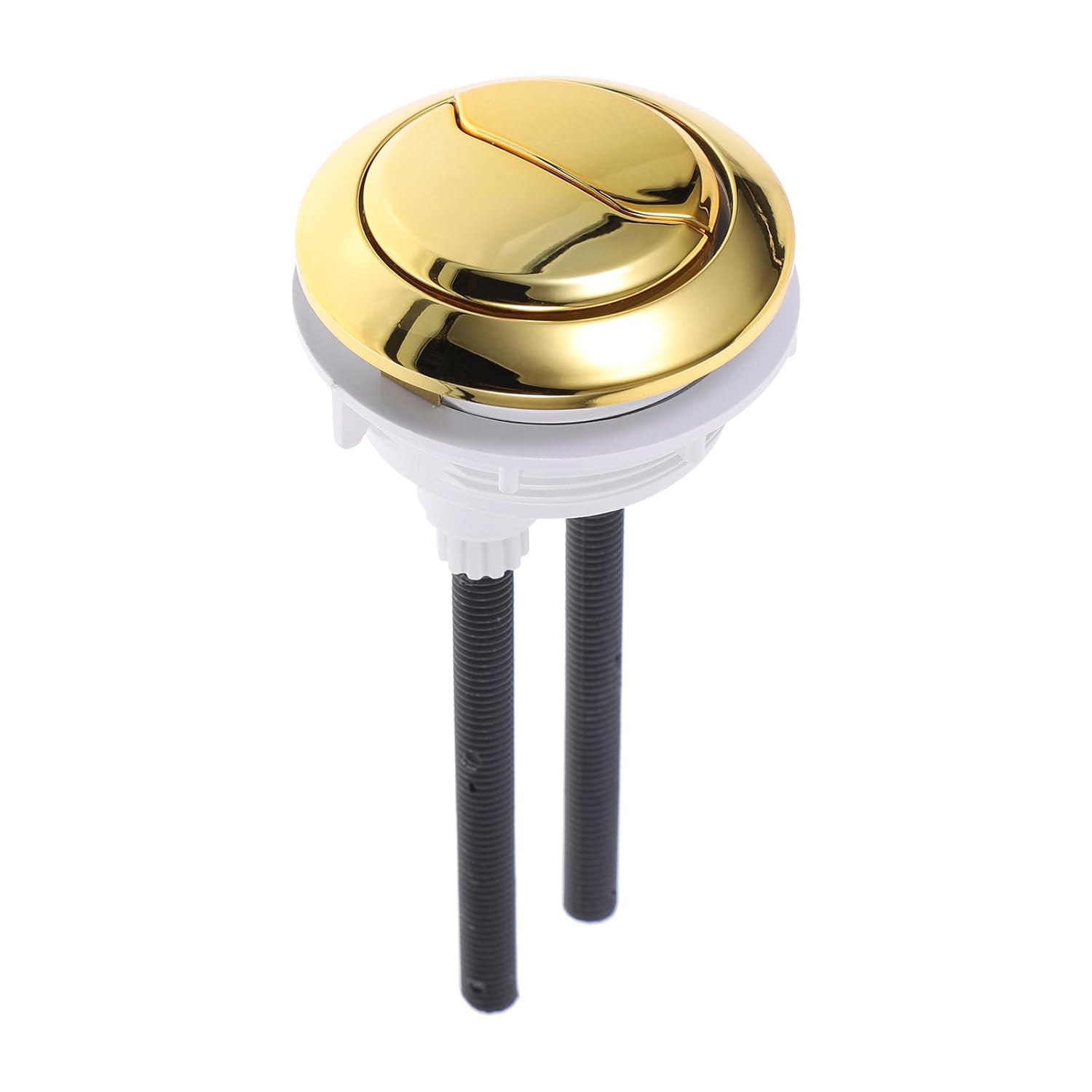 Cabilock Toilet Push Button Dual Flush Toilet Button Round Toilet Water Tank Push Button Repair Push Button Water Tank Valve Replacement Toilet