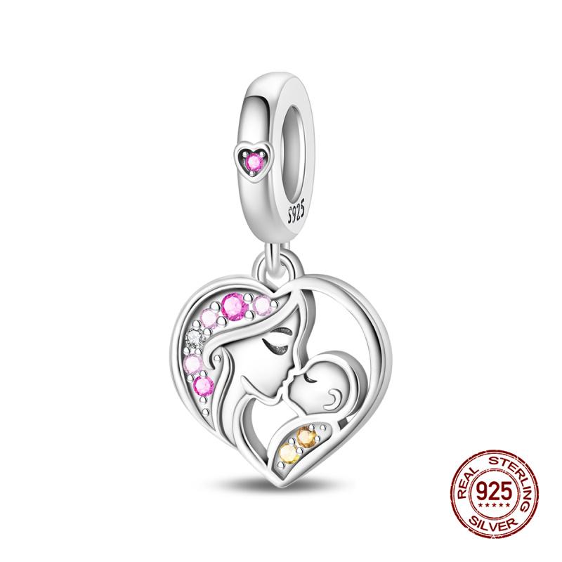 Charms Copper Romantic Ice And Snow Glass Beads Charms Fits 3Mm Original Bracelet Necklace Womens Diy Fine Jewelry Gift New